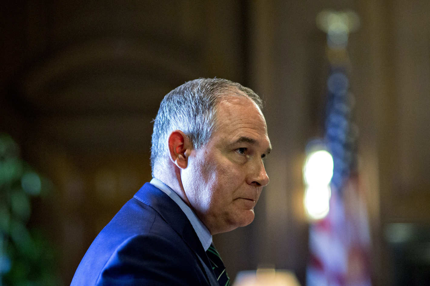 EPA director Scott Pruitt. Photo: Andrew Harrer/Bloomberg via Getty Images
