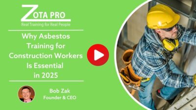 Why Asbestos Training for Construction Workers Is Essential in 2025