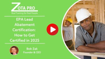 EPA Lead Abatement Certification: How to Get Certified in 2025
