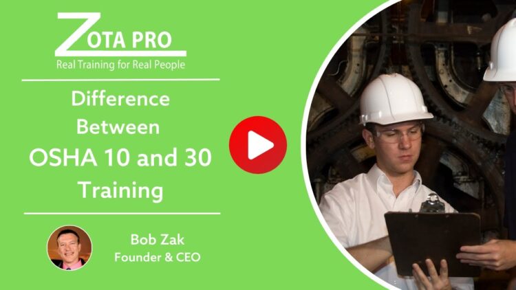 What Is the Difference Between OSHA 10 and OSHA 30 Training Thumbnail