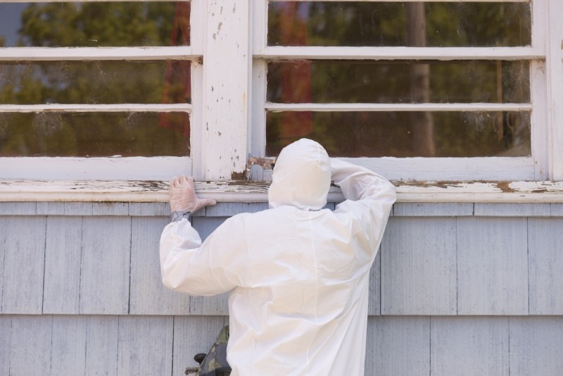 Removing Lead Paint on Window