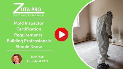 Mold Inspector Certification Requirements Building Professionals Should Know