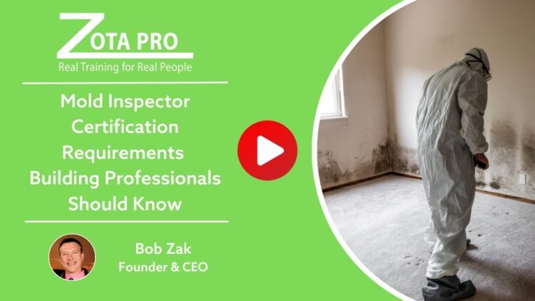 Mold Inspector Certification Requirements Building Professionals Should Know
