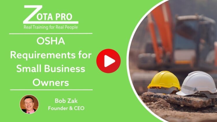 OSHA requirements for small business owners